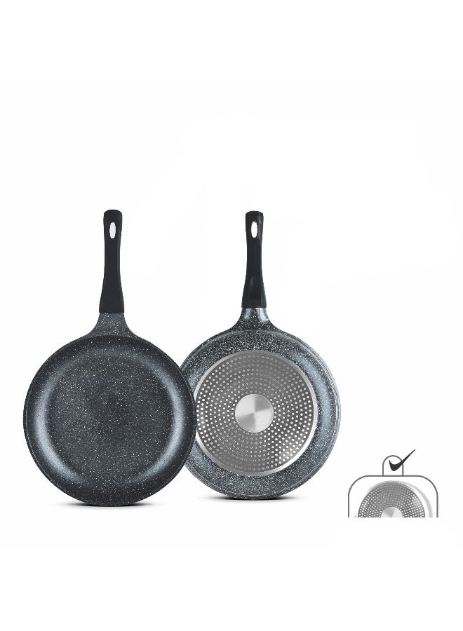 SONEX 1 Pc 20cm Mac Frying Pan – Premium Marble Coating with Soft Handle - Image 2