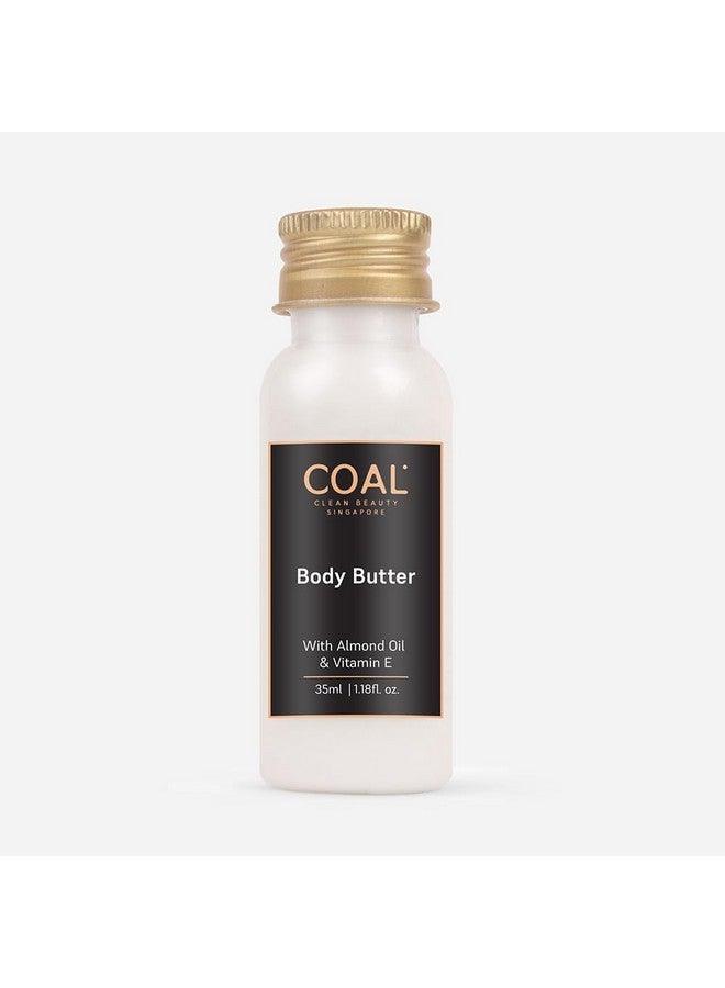 COAL CLEAN BEAUTY COAL Clean Beauty Head-To-Toe Travel Kit | Face & Body Cleanser, Shampoo, Conditioner & Body Butter | Deeply Cleanses, Repairs & Hydrates | Men & Women | All Skin & Hair Types | 35ml each | Pack of 4 - Image 2
