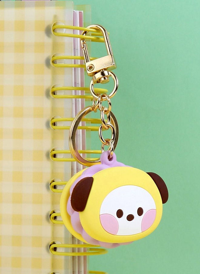 BT21 Minini Macaron Chimmy Keyring Key Holder  - Image 3