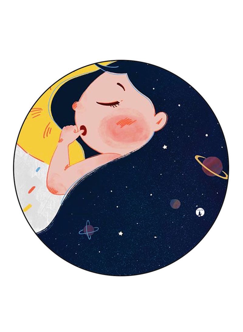 RKN Girl Printed Mouse Pad Multicolour