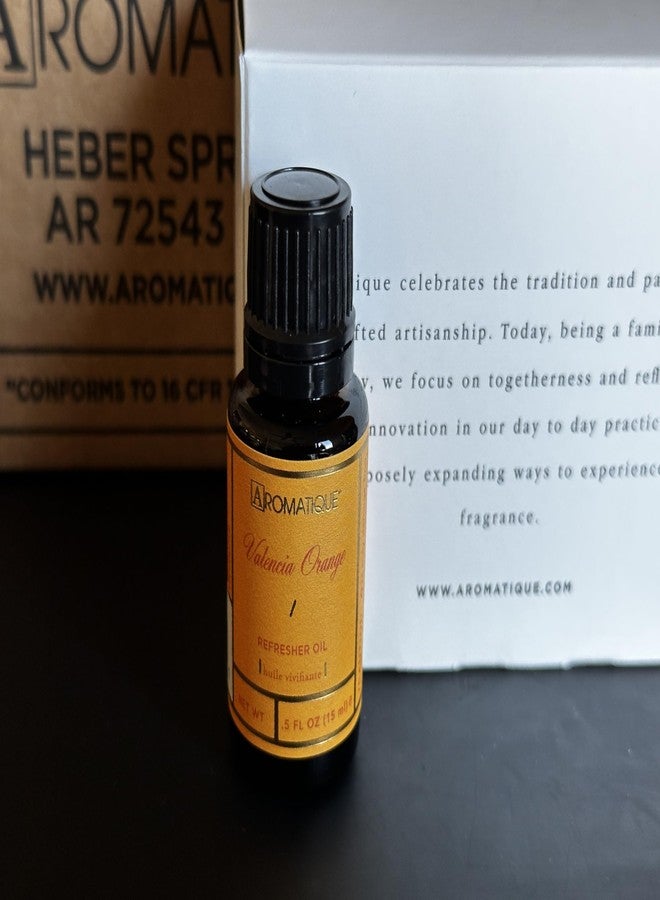 أروماتك زيت منعش برائحة برتقال فالنسيا من أروماتيك - نصف أونصة سائلة. - Image 2