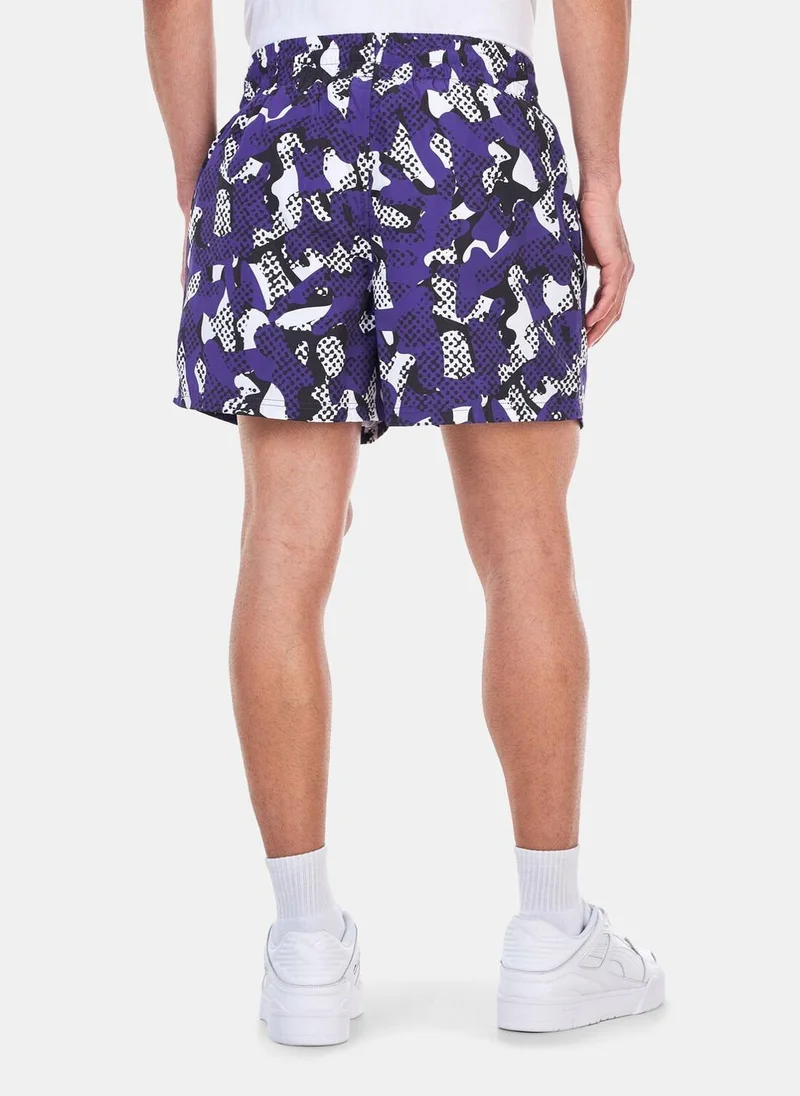 NEW ERA Men's NBA Los Angeles Lakers All Over Print Shorts