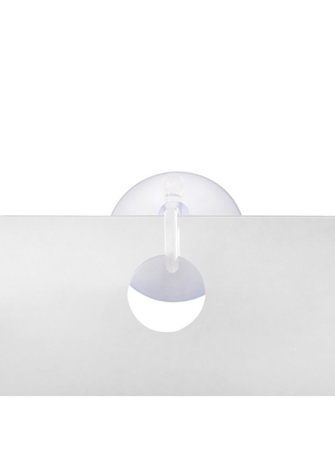 QSHAVE Fogless Shower Mirror Large Size with Suction Hook and Adhesive Hook Perfect for Shaving - Image 5