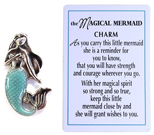 The Magical Mermaid Wish Charm With Story Card by Ganz
