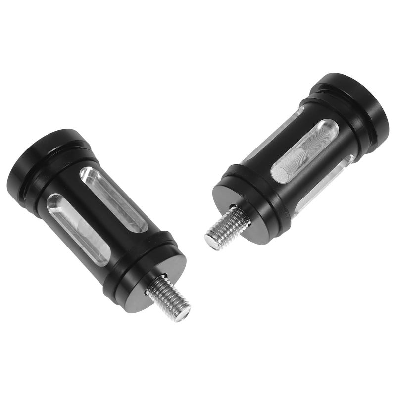 Motorcycle Xl883 1200 X48 Gear Shifter Peg Set Knurled Black Foot Controls - Image 2