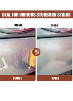 XiuWoo Razor Blades, Scraper Tools, Cleaning Squeegee Tools Double Edge Plastic Single Metal Blades for Scrapers, Cutting Decal Label Adhesive Removal, Kitchen (Pack of 200)  - Image 4