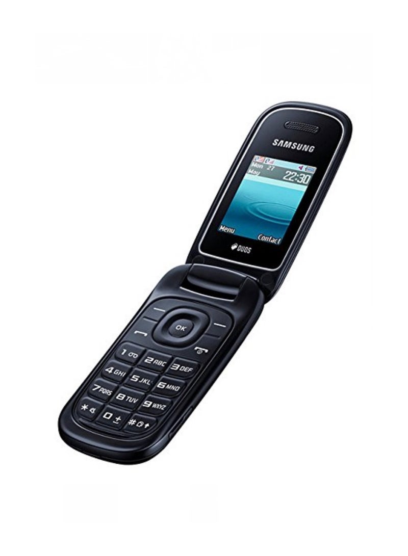 سامسونج Mobile Flip Phone Samsung GT-E1272 Dual SIM 1.77 Inch - Black - Image 4