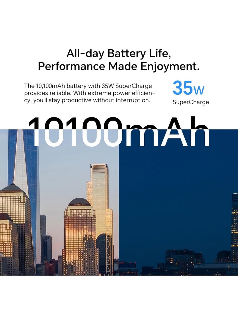 هونور تابلت باد 10 واي فاي 8GB+256GB، شاشة 12.1 بوصة 120Hz 2.5K، معالج سناب دراجون 7 جين 3، بطارية 10100mAh، ستة مكبرات صوت أندرويد 15، رمادي - النسخة الدولية - Image 5