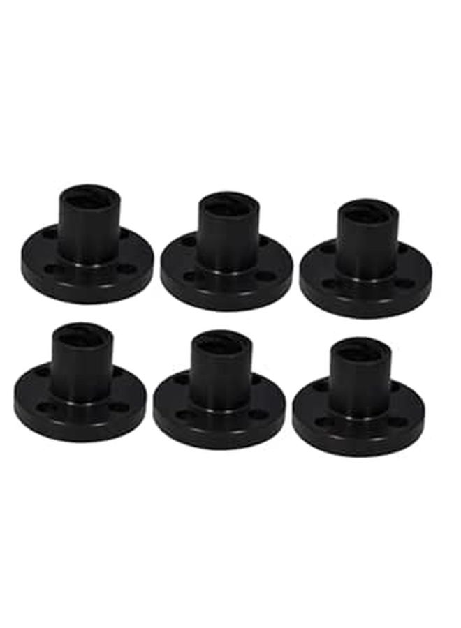 6Pcs Printer Screw Pom Nuts For CNC Machines Easy Install Smooth Compatible 3D Printer - Image 1
