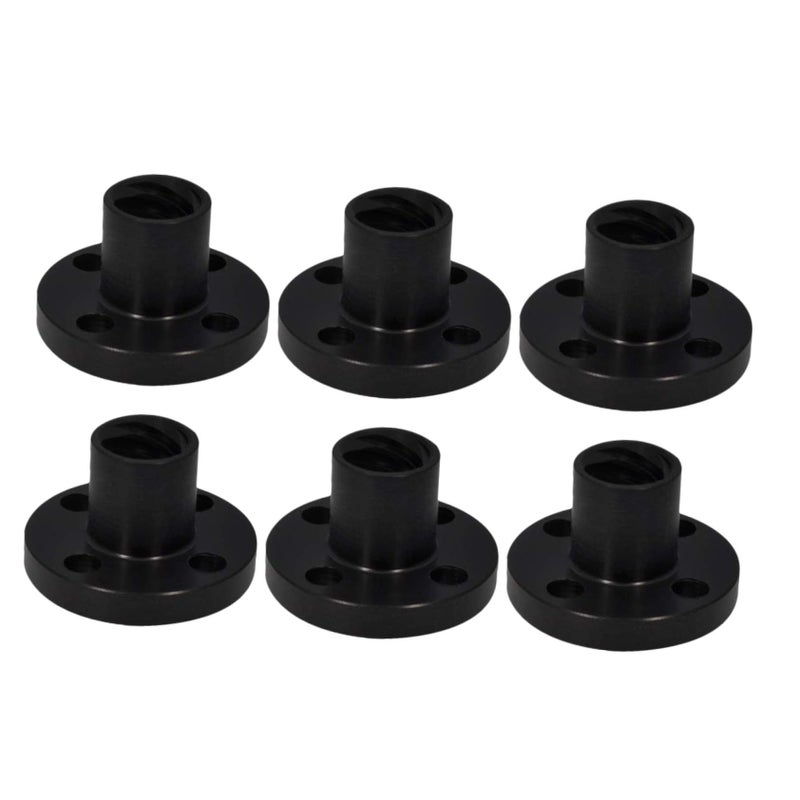 6Pcs Printer Screw Pom Nuts For CNC Machines Easy Install Smooth Compatible 3D Printer - Image 2
