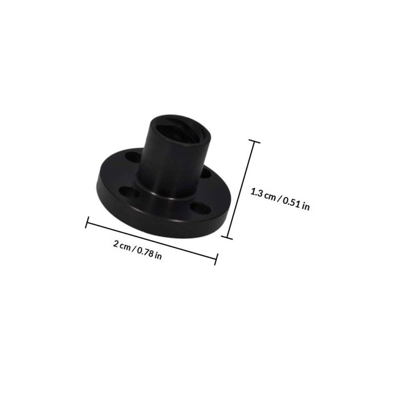 6Pcs Printer Screw Pom Nuts For CNC Machines Easy Install Smooth Compatible 3D Printer - Image 3
