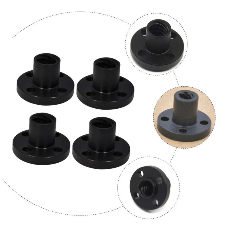 6Pcs Printer Screw Pom Nuts For CNC Machines Easy Install Smooth Compatible 3D Printer - Image 4