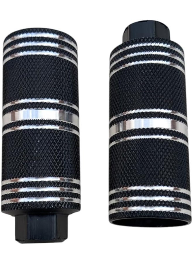 دواسة جانبية للدراجات - كوباية جانبية من الألومنيوم (2 قطعة) . حامل ومسند قدم خلفى للدراجة . كوبايات عجل - Image 1