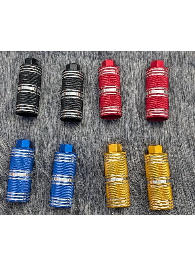 دواسة جانبية للدراجات - كوباية جانبية من الألومنيوم (2 قطعة) . حامل ومسند قدم خلفى للدراجة . كوبايات عجل - Image 4