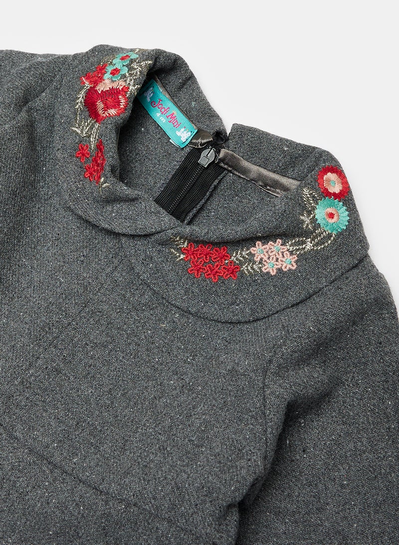 جودي ميني فستان كوله تطريز - Image 3