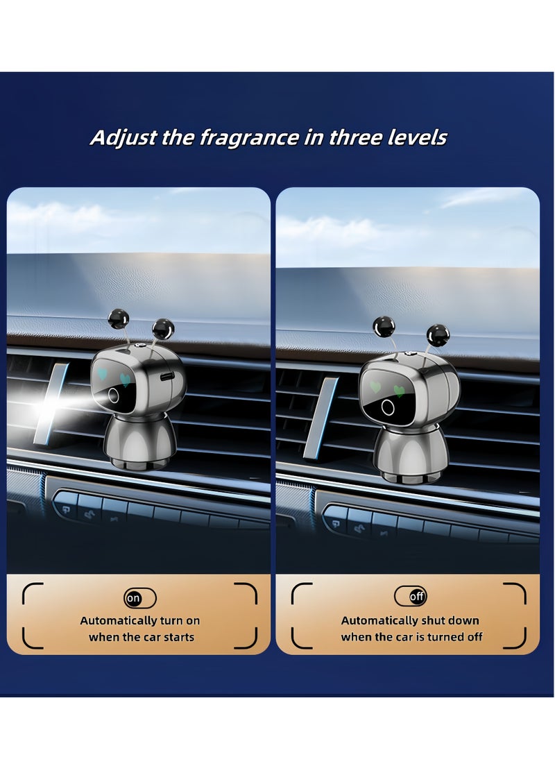 Robot intelligent spray aromatherapy Car aromatherapy Robot aromatherapy for car air vents The capacity is 160 ml Three-level fragrance adjustment - Image 5