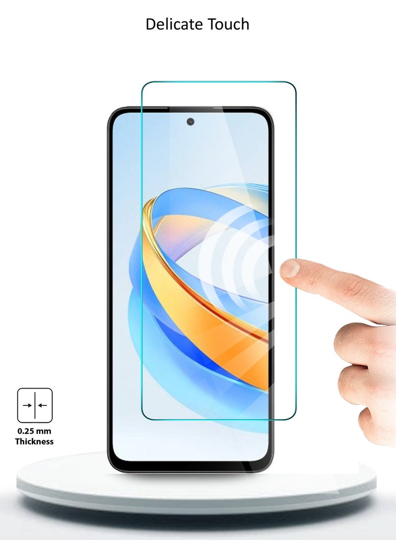 Wtech Premium Series Curved Edges 9H 2.5D Tempered Glass Screen Protector For Honor X7b 5G 2024 Clear - Image 5