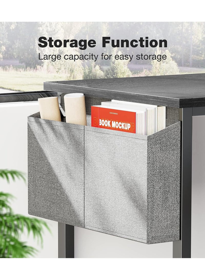 تشولوفز مكتب كمبيوتر ، كمبيوتر محمول مكتب ، مكتب قوي ، مكتب مع حقيبة تخزين وسماعة هوك - Image 5