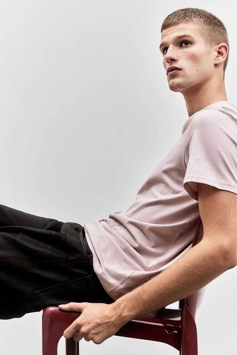 H&M Cotton T-shirt Regular Fit