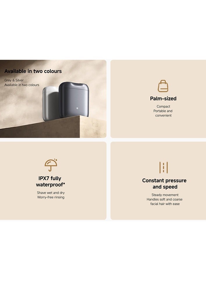Xiaomi Electric smart Shaver Smoothing S200 BHR9523GL - Silver - Image 5