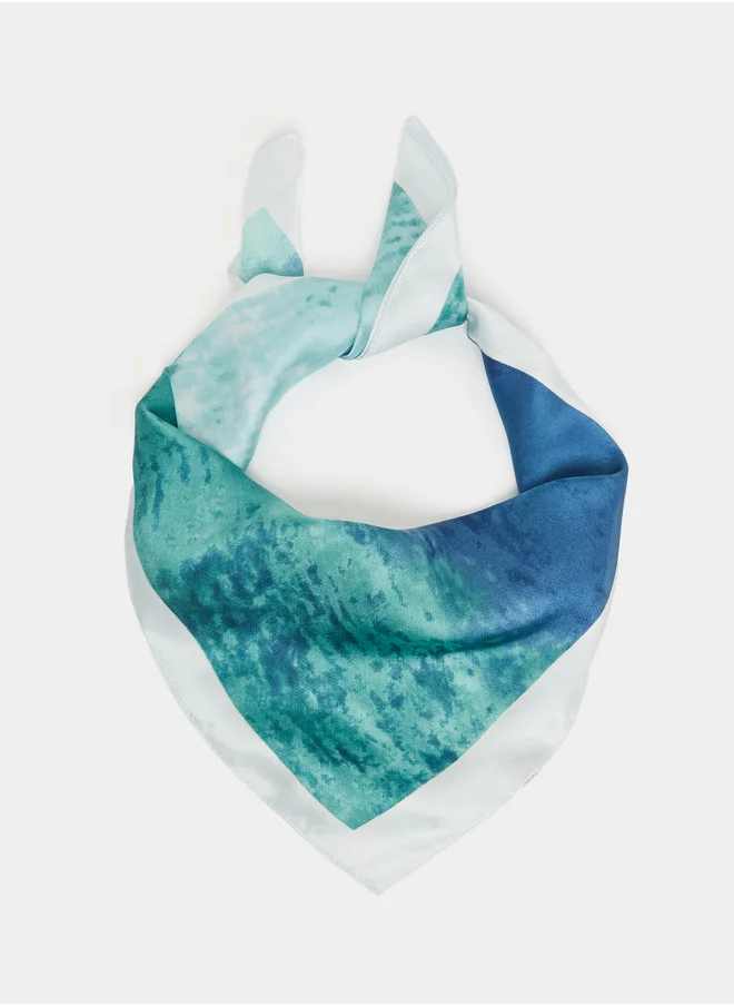 Styli Sea Wave Printed Scarf
