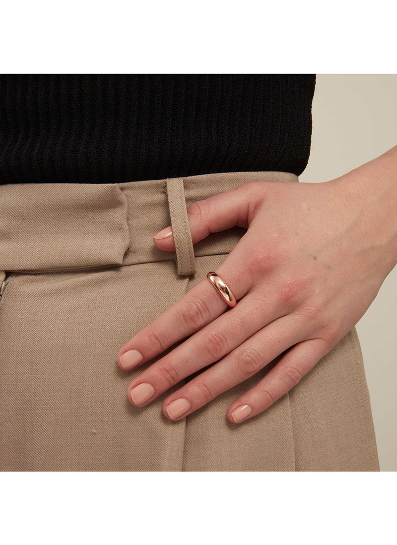 ORELIA LONDON - Slim Domed Ring - Image 1