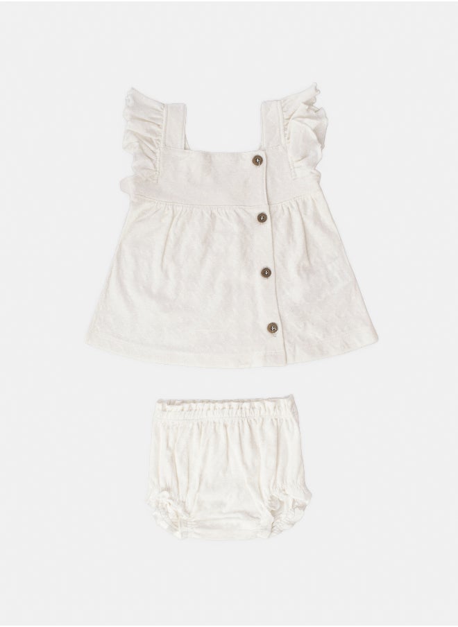Junior Baby Girls Pajama Set  - Image 1