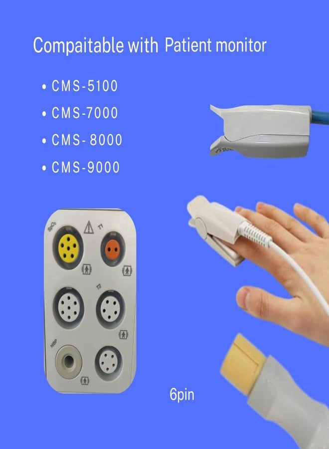 VSUREMED Adult SPO2 Probe for Contec Patient Monitor (5100/8000/9000) from VSUREMED - Image 2
