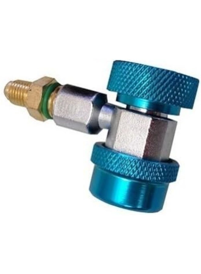 eoocvt R134a Quick Coupler Adapters 90 Deg High LOW A/c Air Conditioning Manifold Freon - Image 3