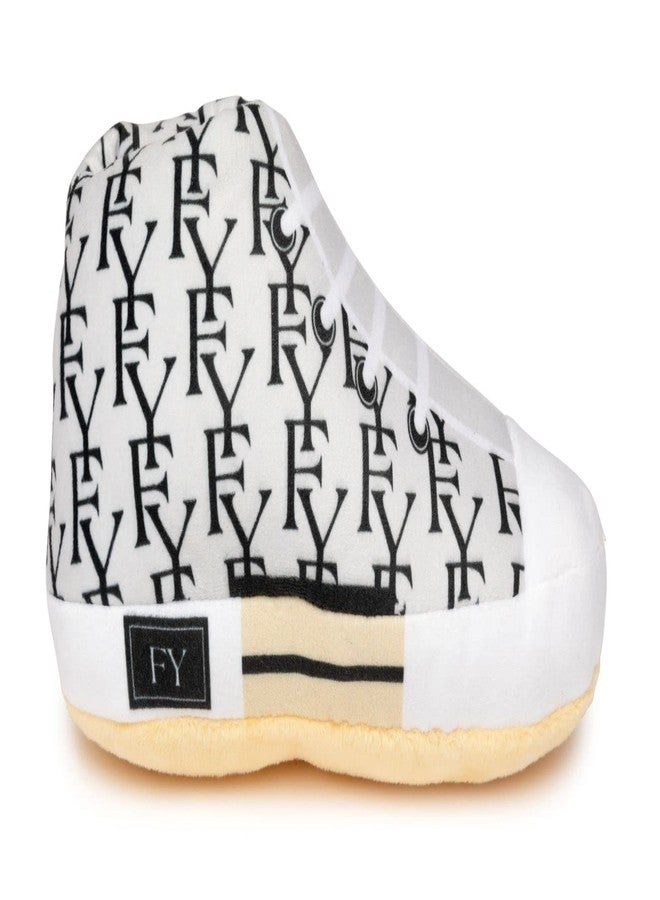 لعبة FuzzYard Sneaker للكلاب، مصنوعة من القطيفة الفاخرة، آمنة على الألوان، لا تسبب الحساسية، قابلة للغسل