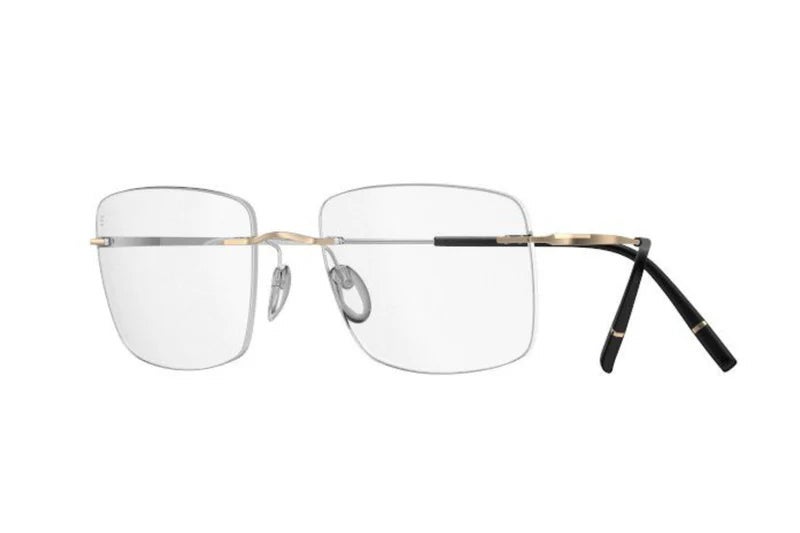 سيلويت إطار نظارات بتصميم مستطيل - Image 1