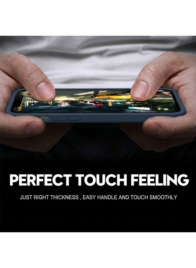 موبكوس جراب Mobcos iPhone 17 Pro Max الفاخر المصنوع من السيليكون، باللون الأزرق الداكن وشعار Elite، مزود بخاصية الشحن اللاسلكي المغناطيسي | ملمس ناعم كالحرير | حماية فائقة ضد الصدمات بمعايير عسكرية | توافق مغناطيسي قوي | غطاء أنيق ونحيف - Image 4