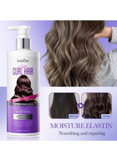 Elastic Curl Hair Fluffy Shaped Plumping Hydra Elastin 300ml