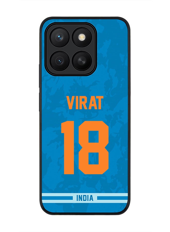 Stylizedd For Honor X8c Case,Slim fit Camera Protection, Shockproof Thin Phone cover  - India Virat Kohli, Jersey No 18