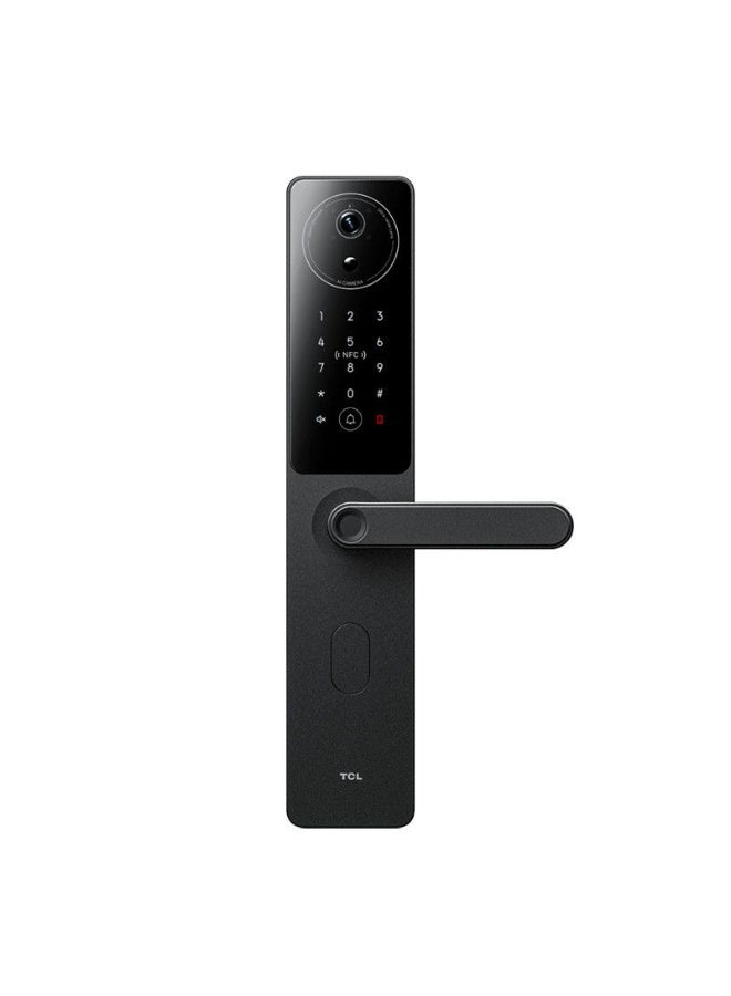 تي سي إل قفل ذكي TCL ببصمة الإصبع مع مراقبة عن بُعد عبر عين القط ووصول NFC للأمان المنزلي - Image 1