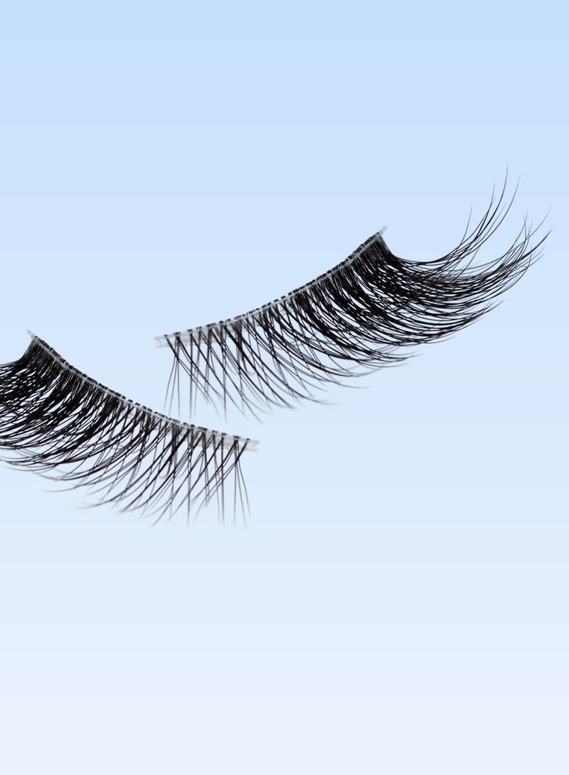 جولي رموش اصطناعية رموش عين القطة الطبيعية نصف رموش عين القطة الطبيعية رموش رموش زاوية رقيقة ناعمة 3D رموش المنك الاصطناعية رموش مزيفة 5 أزواج حزمة متعددة - Image 5