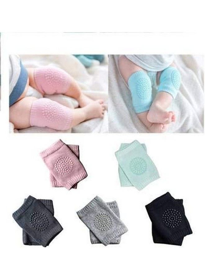 svk dream - Baby Knee Pads For Crawling Antislip Padded Stretchable Elastic Cotton Soft Breathable Comfortable Knee Cap Elbow Safety Protector 1 Pair - Image 1