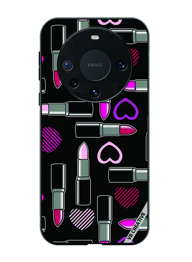 VR CREATIVE Protective Case Cover For Huawei Mate 60 Pro Plus Lipsticks Design Multicolour - Image 1