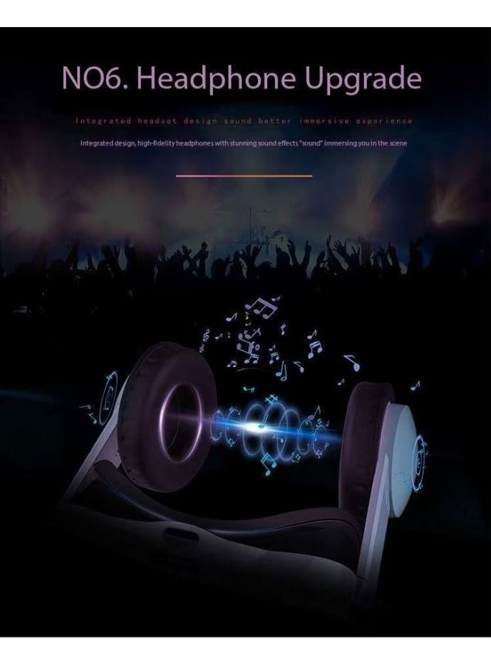 general Classic VR Goggles FIIT VR 5F+Controller Virtual Reality VR Headset 3D Glasses Fan Cooling for Movies & Video Games, Compatible with Android, iOS, HarmonyOS, Smartphone within 4.0-6.3inch Screen Pupil Distance Adjusting Function, IMAX Cinema/360°View/3D Games, Lightweight, Comfortable Material, Ergonomic Design, Mini Fan Physical Cold Wind Phone Cooling - Image 4