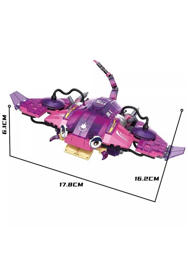 Generic - Luminous Underwater Creature Manta Ray Boy Suitable Building Block Assembly Toys - Image 1