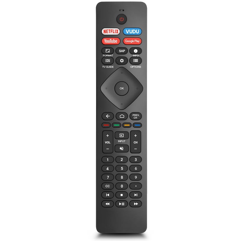 TOPKIND Replacement for Philips Smart TV Remote Control,Universal for Philips 4K UHD Android Smart TVs - Image 1