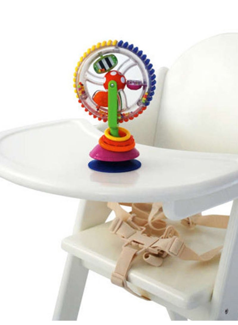Three-Color Rotating Ferris Wheel Windmill New Baby Windmill Multifunctional Baby Toy Windmill(Green Windmill) - Image 3