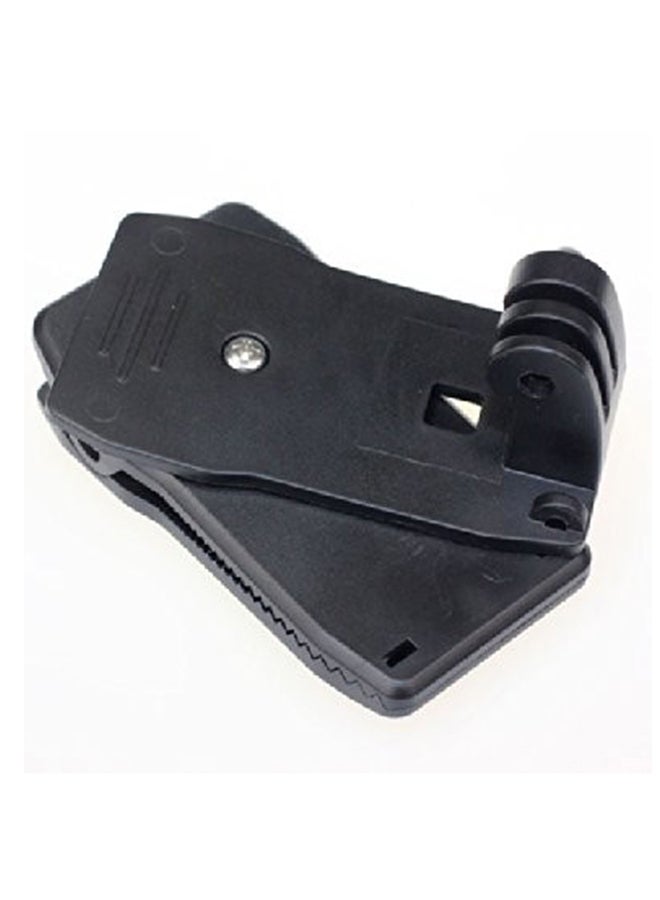 نيبمينينت مشبك كاميرا يلتف 360 درجة للوضع في حقيبة الظهر أسود - Image 3