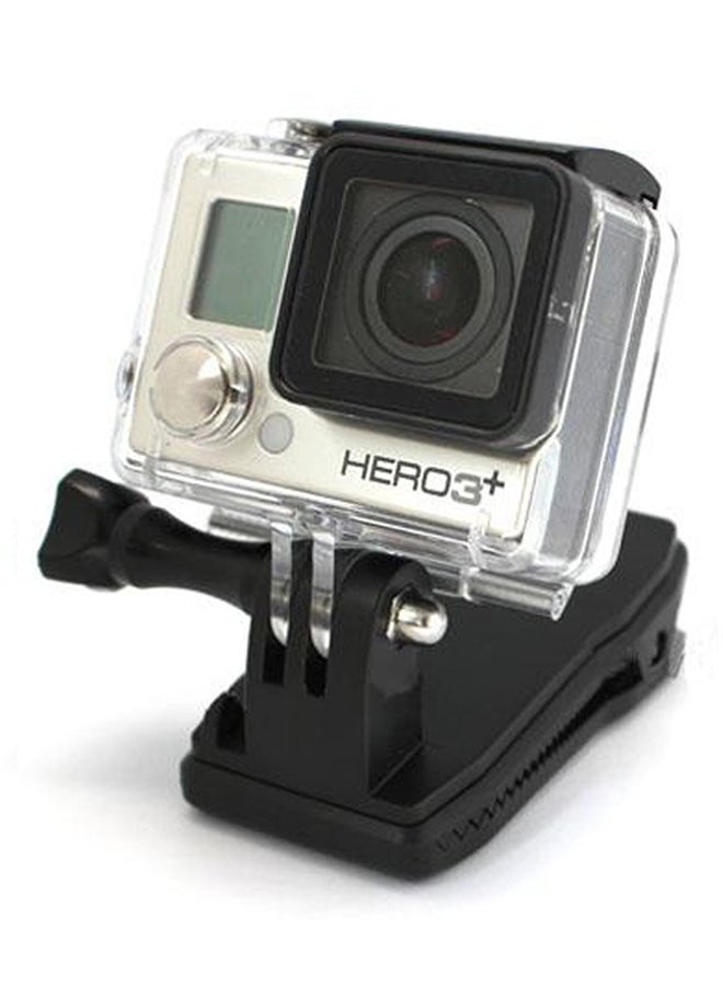 نيبمينينت مشبك كاميرا يلتف 360 درجة للوضع في حقيبة الظهر أسود - Image 2