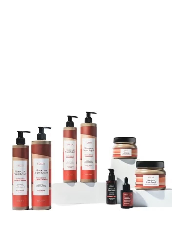 ڤاڨلين قناع الأرغان المغربي لإصلاح الشعر 300 مل - Image 5