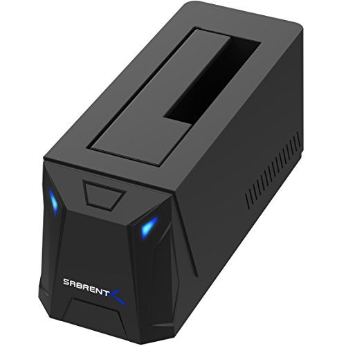 SABRENT USB 30 to SATA External Hard Drive Docking Station for 25 or 35 HDD SSD Support UASP ECUBLB - Image 1
