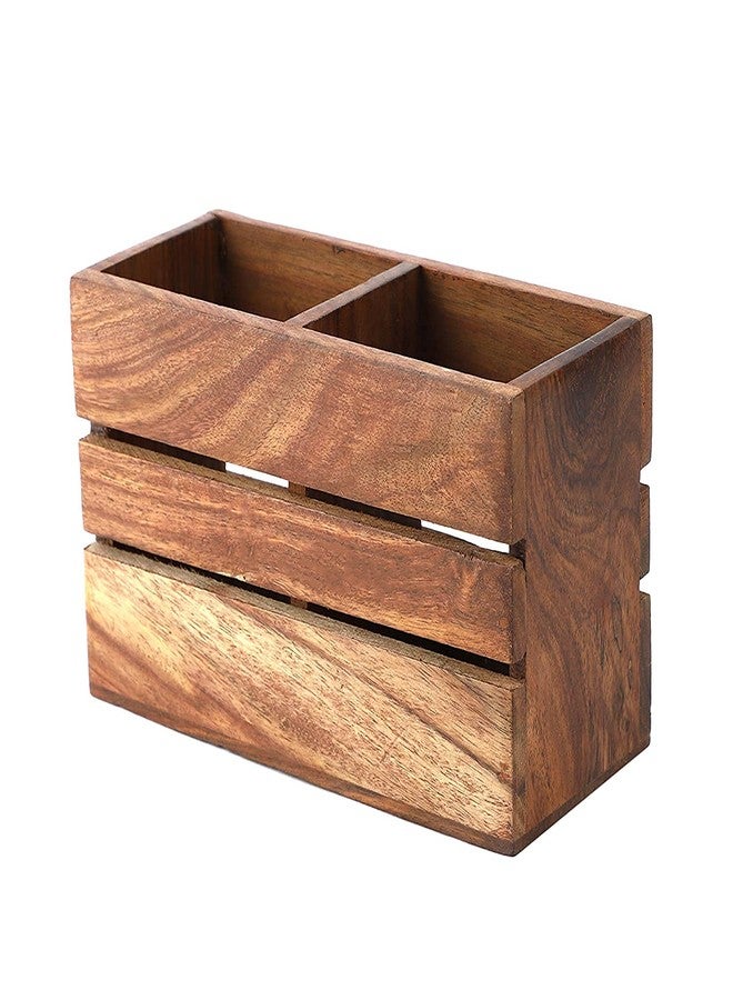 Wooden Cutlery Stand | Spoon Holder | Pen Holder | Multipurpose Stand - Image 3