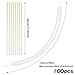 RUBFAC 100pcs Clear 260 Balloons Clear Long Skinny Latex Balloons for Animal Transparent Twisting Animal Balloons for Kids Party Garland Birthday Wedding Party Decorations - Image 4