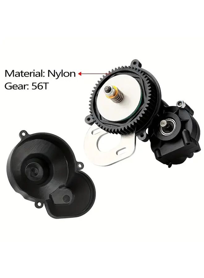علبة تروس نقل مركزية كاملة مجموعة واحدة لطراز SCX10 II 90046 90047 1/10 RC كراولر - Image 3