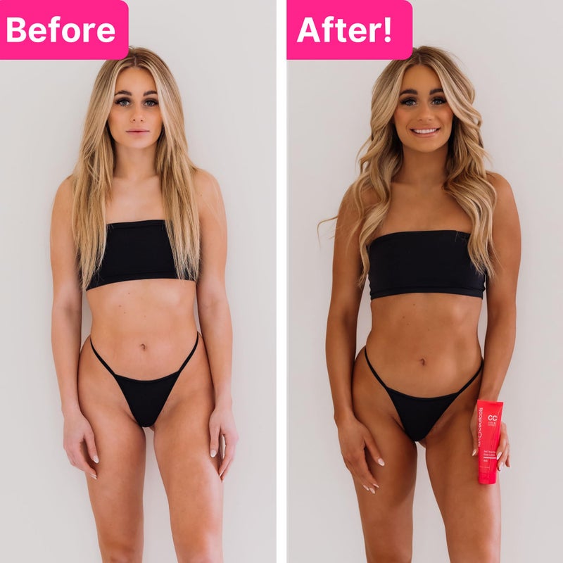 Tanceuticals Self Tanner - Dark Self Tanning Lotion for Body - Gives Natural Looking & Long Lasting Sunless Tan â€“ Quick Fake Tan, Bronze Glow - Fresh Coconut Scent & Healthy Ingredients (Dark) - Image 3